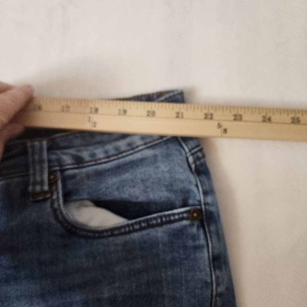 Kut from the Kloth Katy Boyfriend Jeans Womens 22W Blue Distressed KP799GC4R - Picture 4 of 14